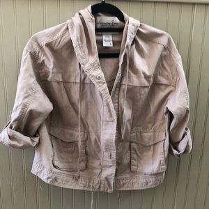 American Rag L tan jacket.